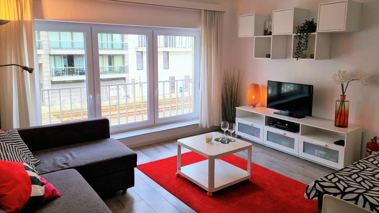 Appartement 2 Chambres 200M Plage Nieuwpoort Bad Exterior foto